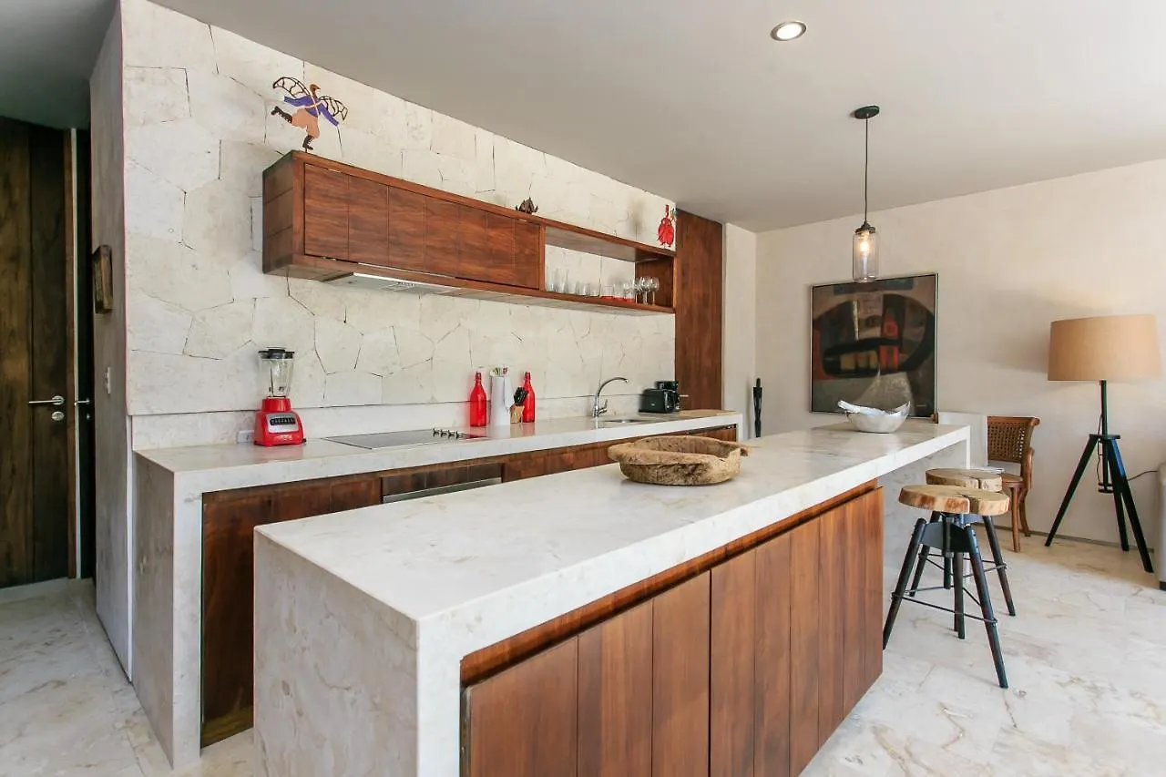 Daire Eco-Chic Design Condos Wrapped In Nature'S Elements By Stella Rentals Tulum Meksika